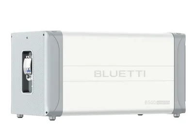 Bluetti B500 4960Wh expansion battery for EP900 EP800 systems stacked view