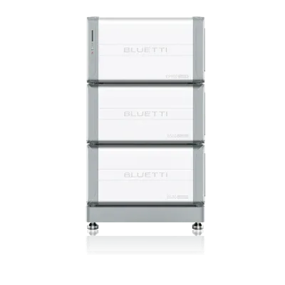 Bluetti EP800 home battery backup with B500 battery system product front view