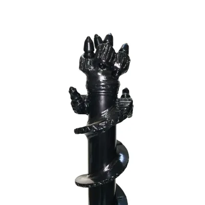 Digga DR6 rock auger bit shown for construction mining utility drilling applications