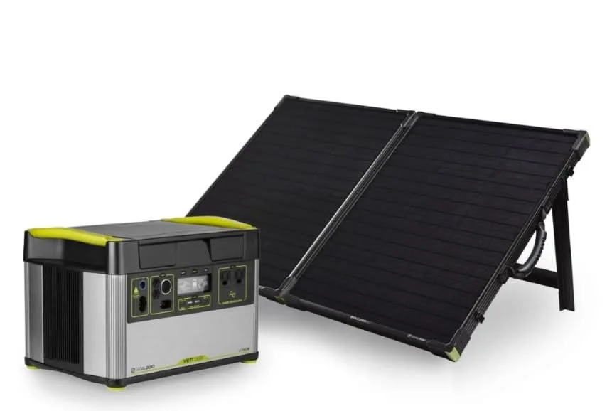 Click to zoom Goal Zero Yeti 1500X power station with Boulder 100 solar briefcase bundle
