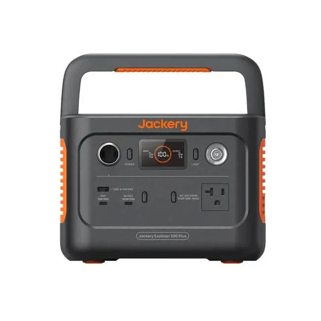 Click to zoom Jackery Explorer 300 Plus portable power station compact unit with safety protections