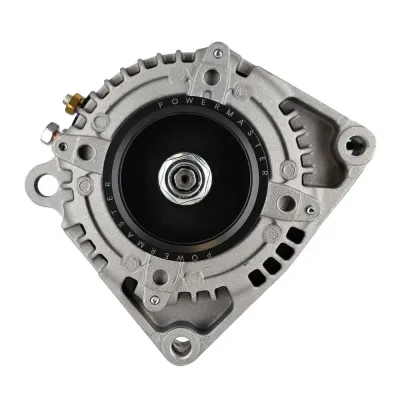 Powermaster 8440093-4 HPR high-output alternator 180A for low and high RPM front view