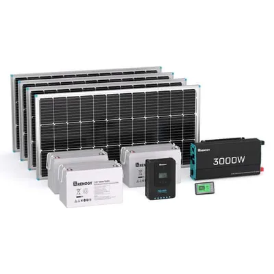 Renogy 400W workshop shed solar kit Grade A PERC