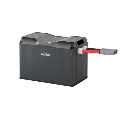 Renogy REGO 12V 400Ah cold-weather LiFePO4 batteries two-pack energy storage